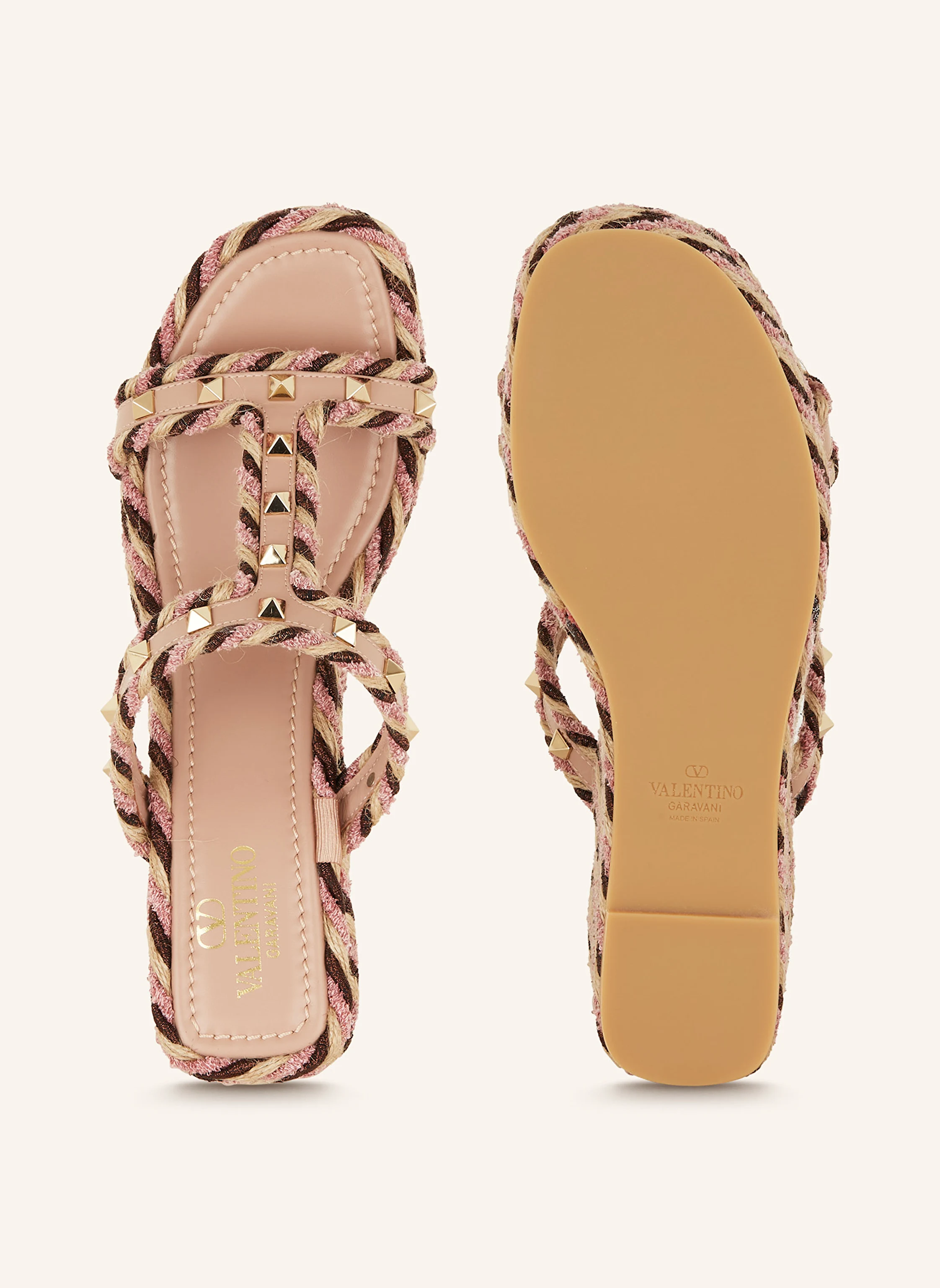 VALENTINO GARAVANI Wedges ROCKSTUD TORCHON