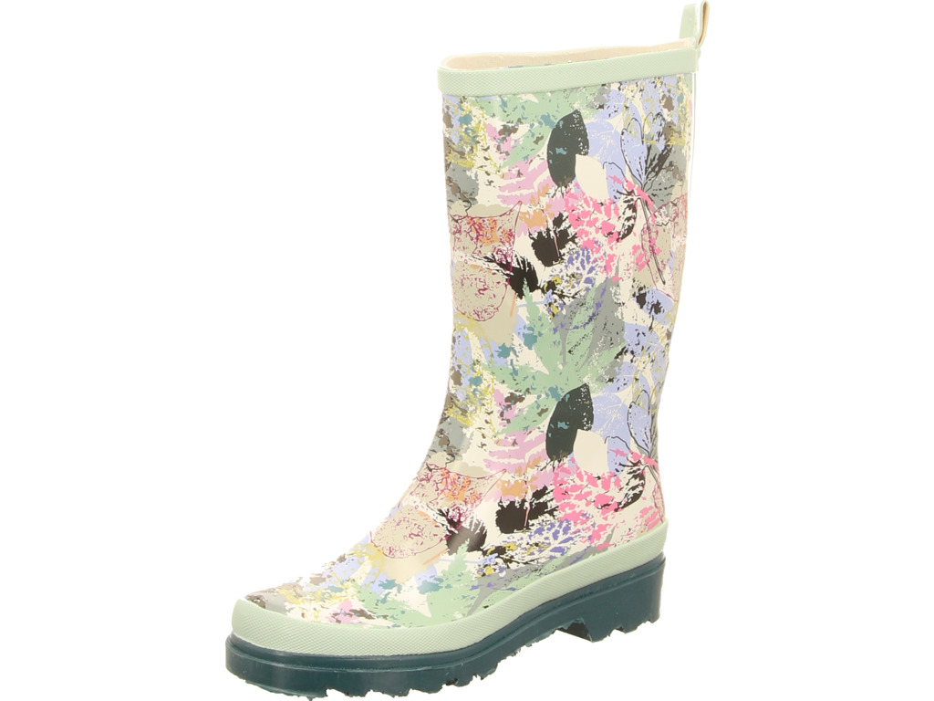 Beck Gummistiefel grün multi
