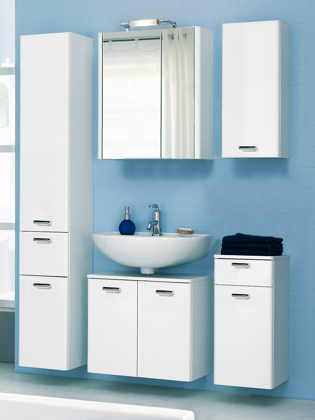 Badunterschrank Aquarell PIOLO
