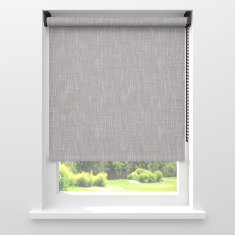Fenstr Rolgordijn Iris Taupe Lichtdoorlatend