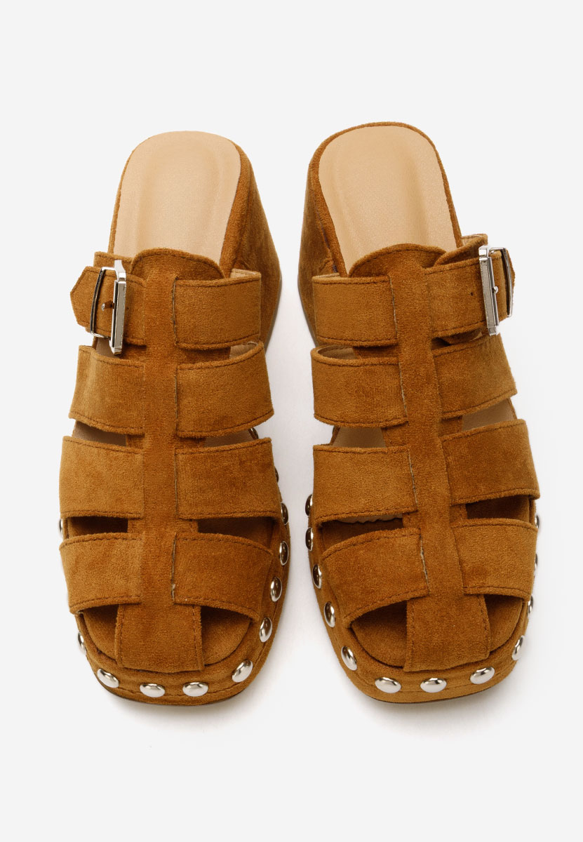 Mules a talon chameau Rosamaria