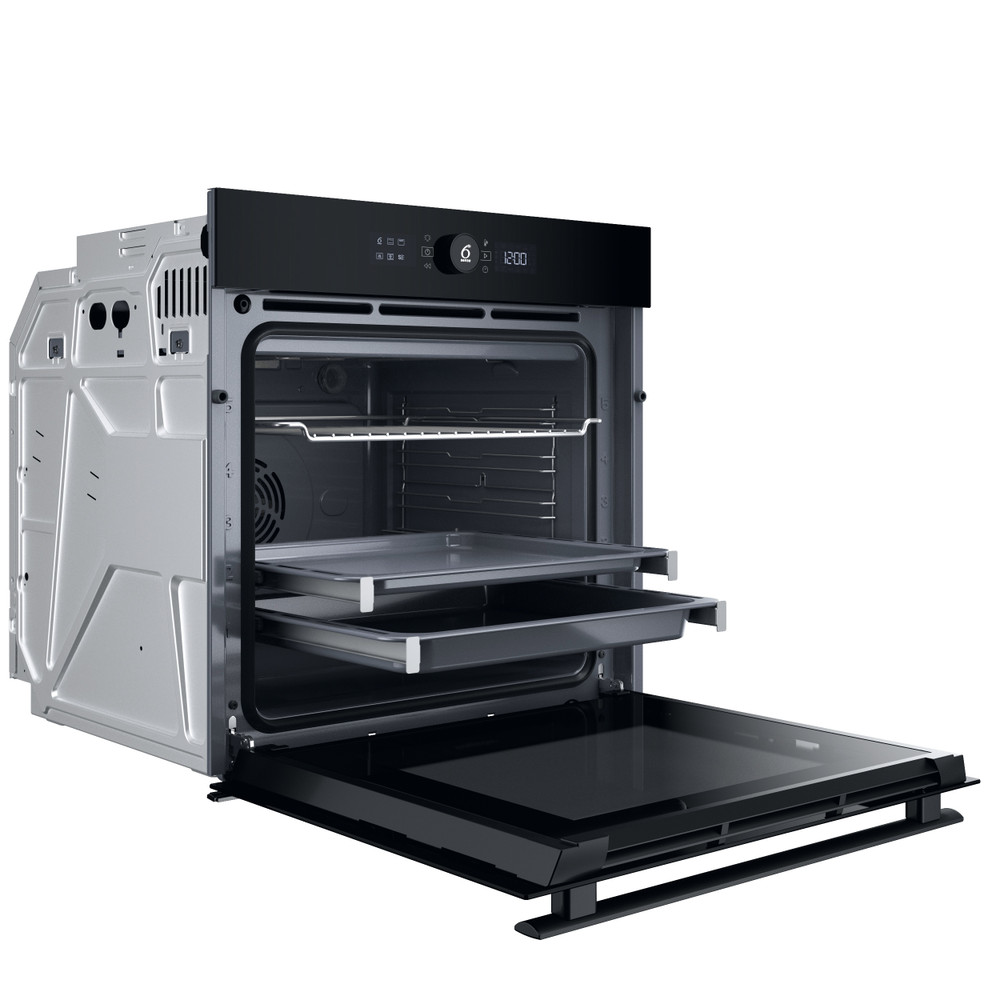 Whirlpool Multifunctionele inbouwoven hydrolyse zwart WOI4S8HM2SBA