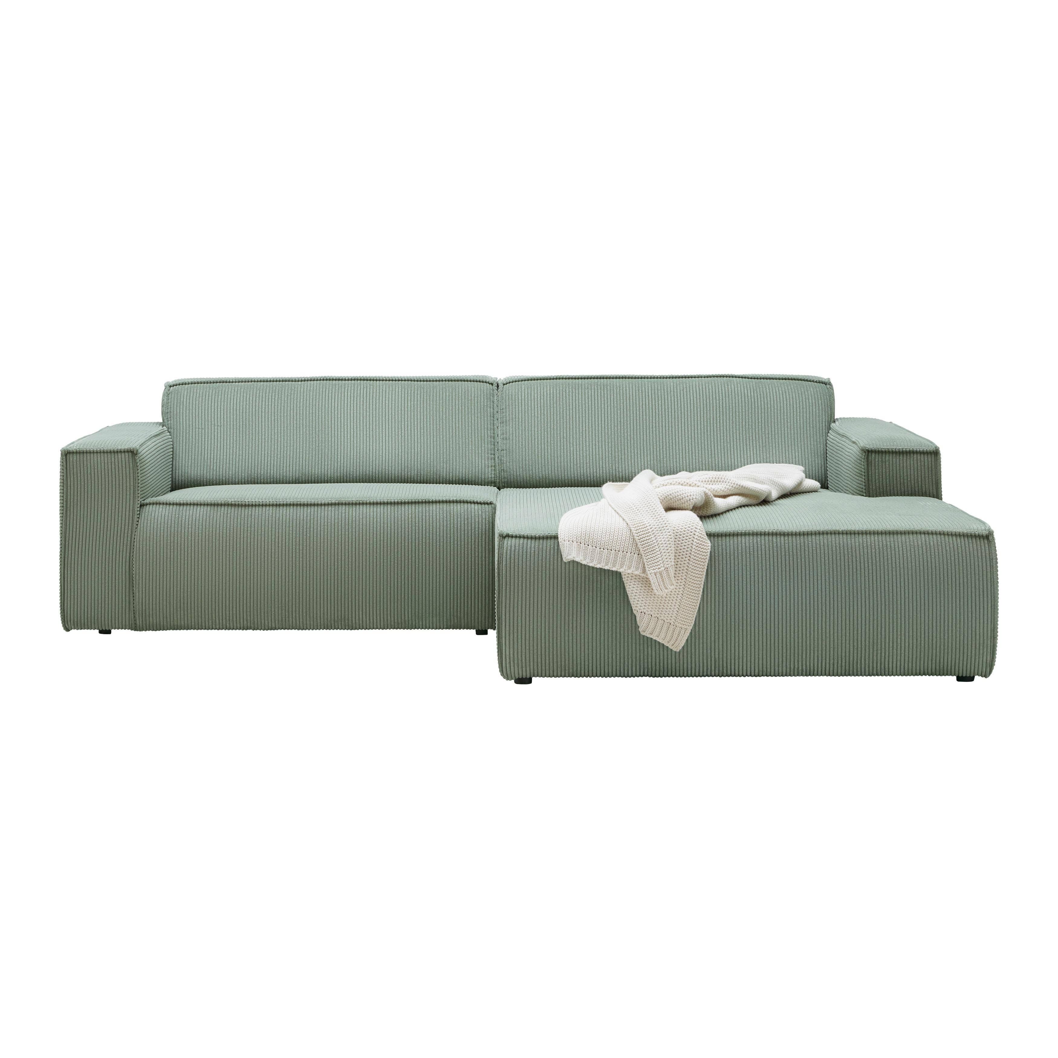 Wohnlandschaft Loft in Grün 265x75x172 cm