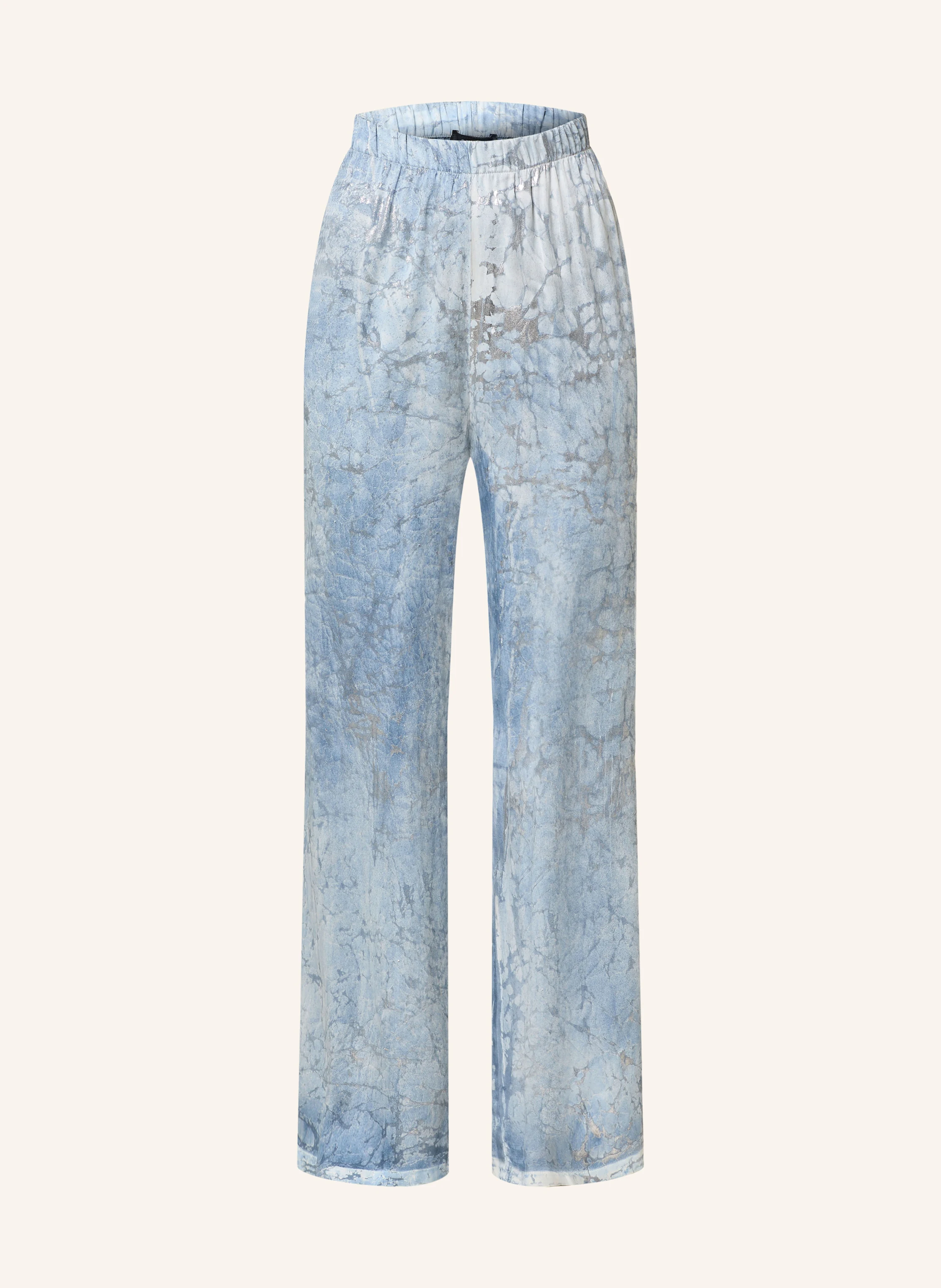 AVANT TOI Seidenhose mit Glitzergarn