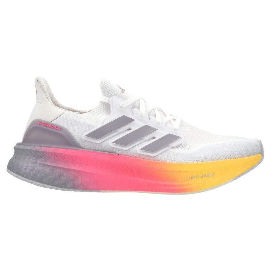 adidas Chaussures de Running Ultra Boost 5 - Blanc/Gris/Lucid Pink
