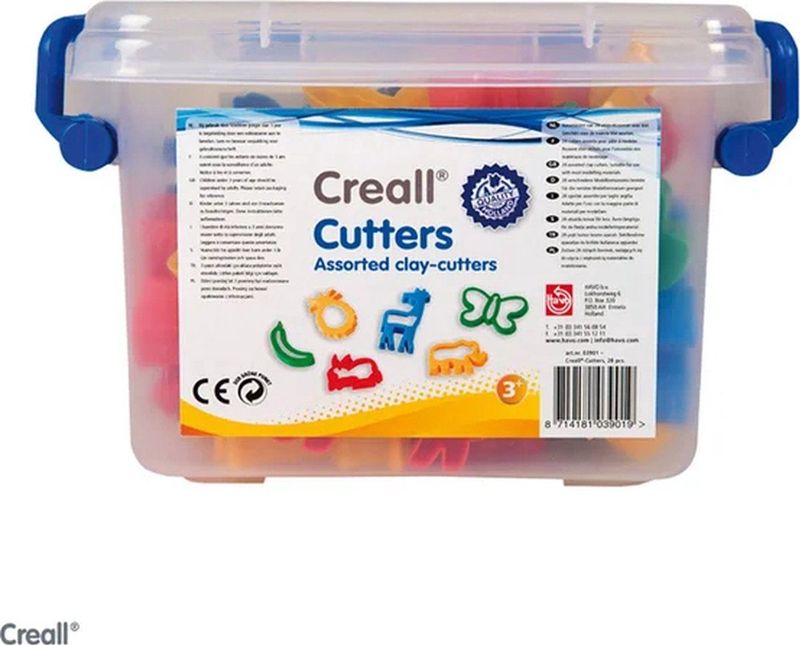 Cutters - 28 Uitsteekvormen - Kunststof - Diverse Thema's