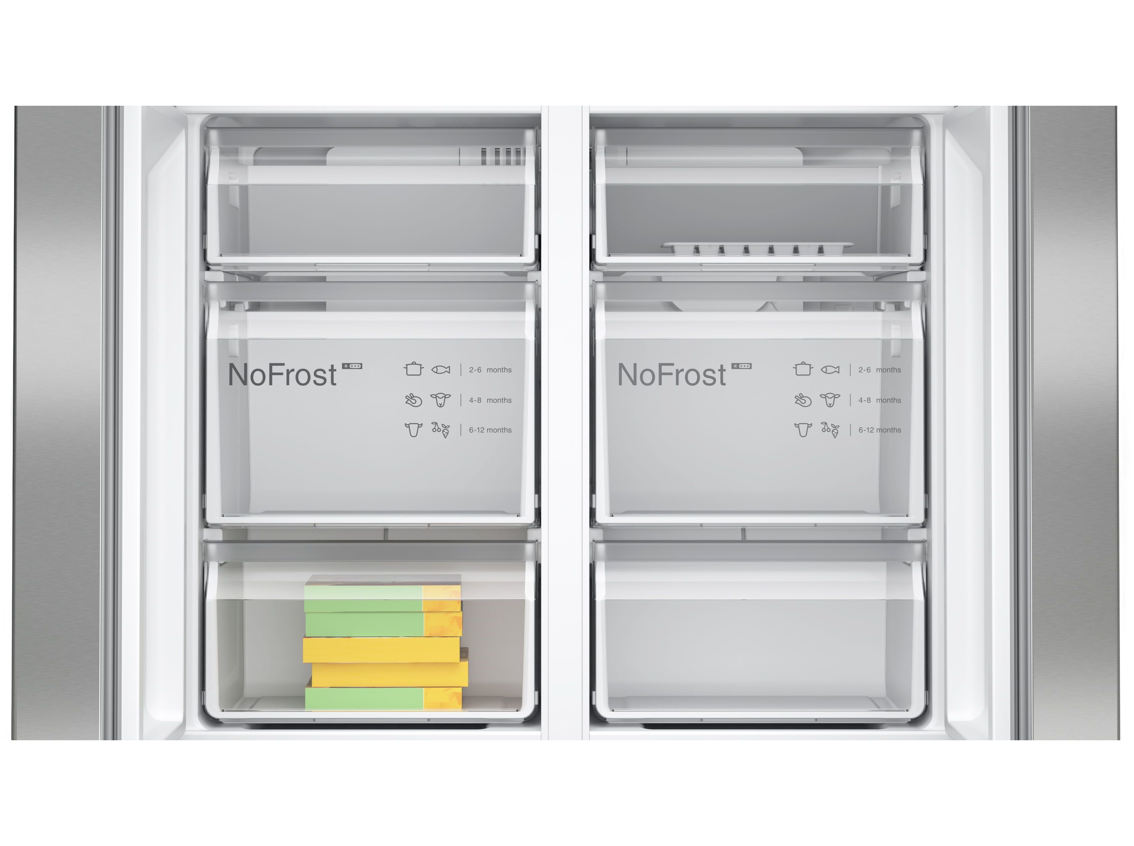 FRIGORIFICO AMERICANO BOSCH KFN96VPEA NO FROST INOX 605 L