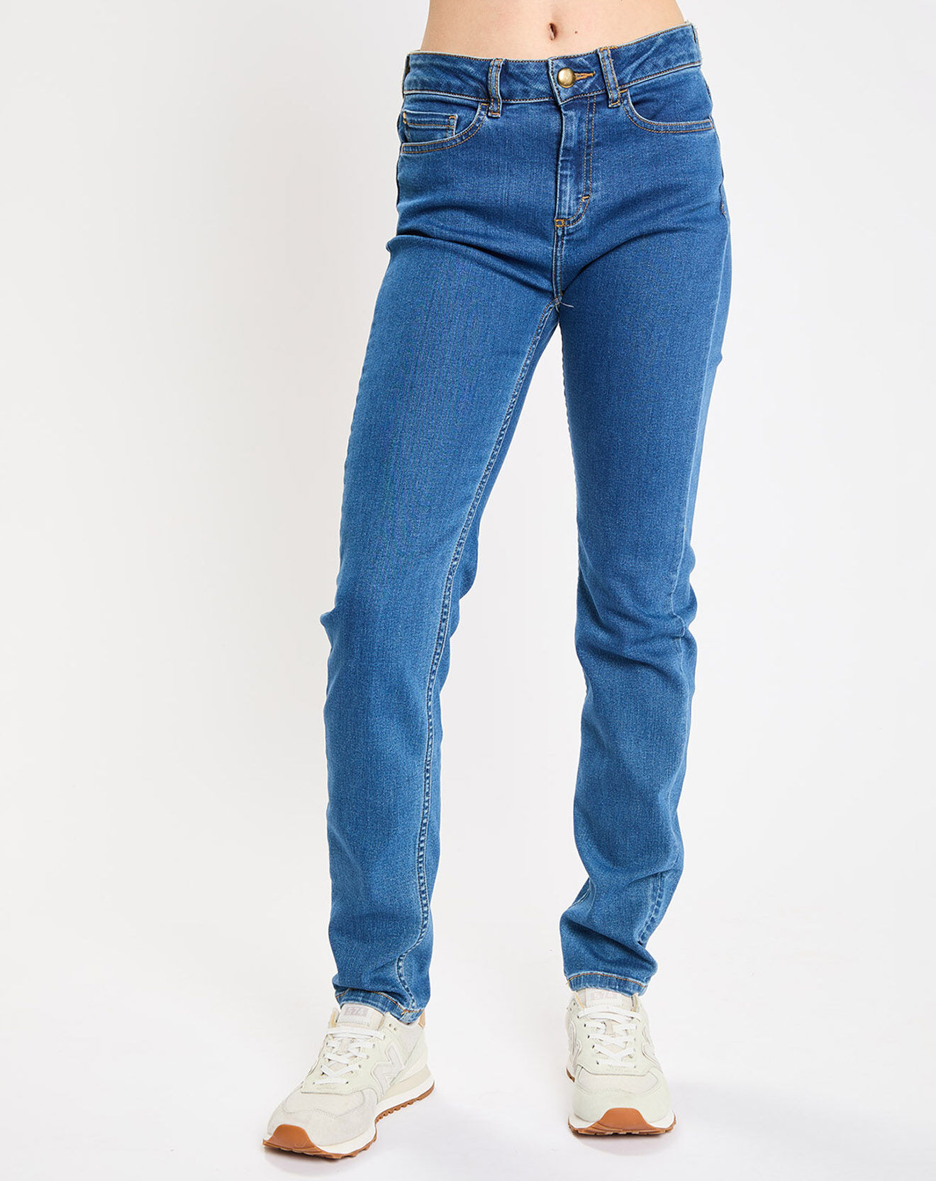 Jodhpur Jean bmock droit brut bleu