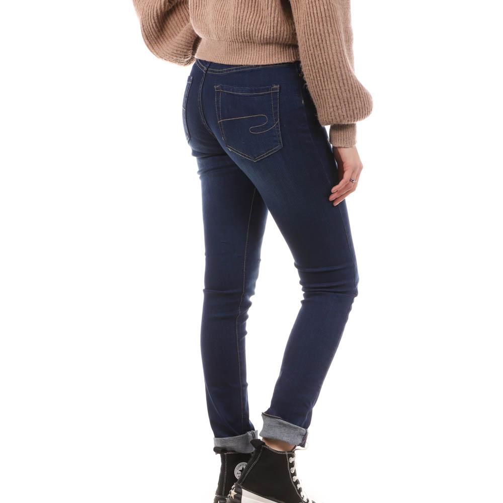 Lee Cooper Jean Slim fit Bleu foncé Femme Lee Cooper Brushed