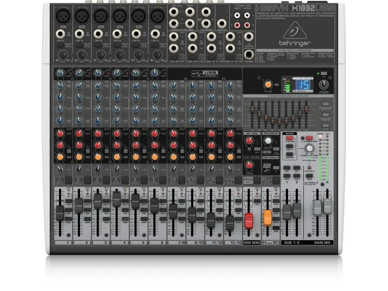 Behringer X1832USB, 18 kanaler