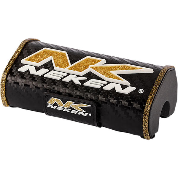 Neken - Mousse Guidon Enduro Oversized 3D - Diamètre 28,6 mm Noir / Orange