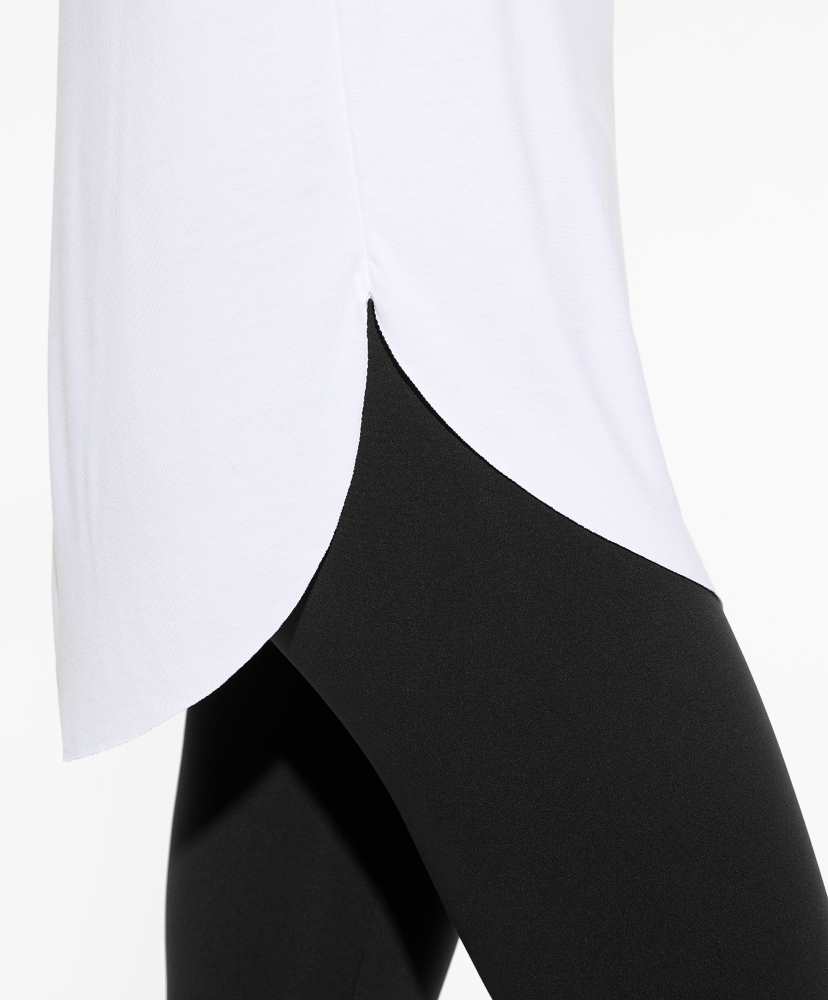Camiseta de manga curta em modal
