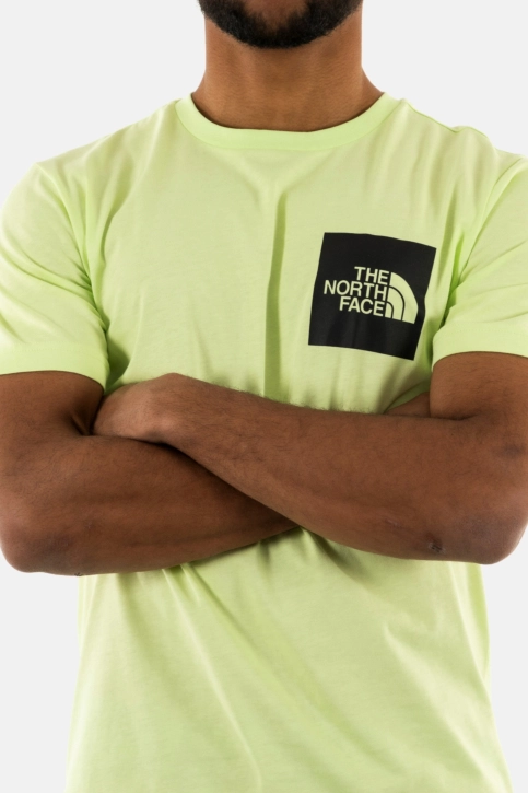 Tee shirt the north face fine o0f1 astro lime