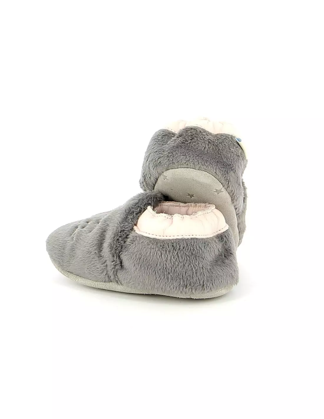 ROBEEZ HAIRY - Chaussons Gris
