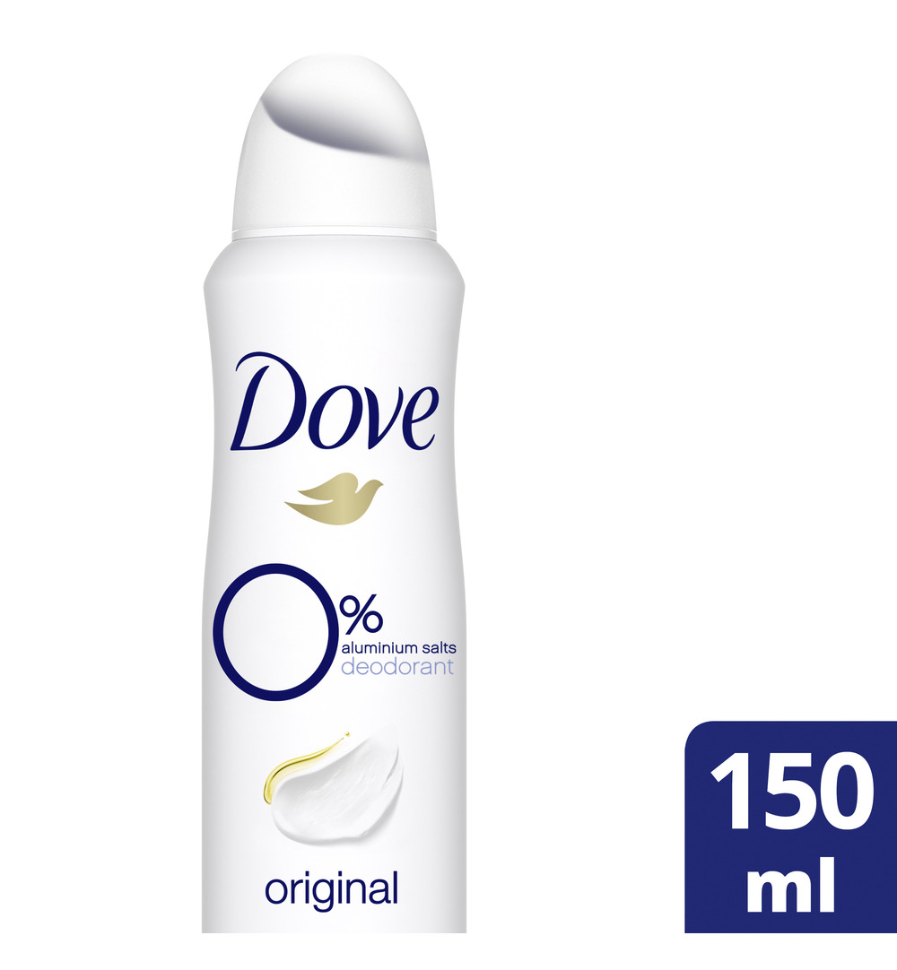 Dove Deodorant spray original 0% (150 ml)