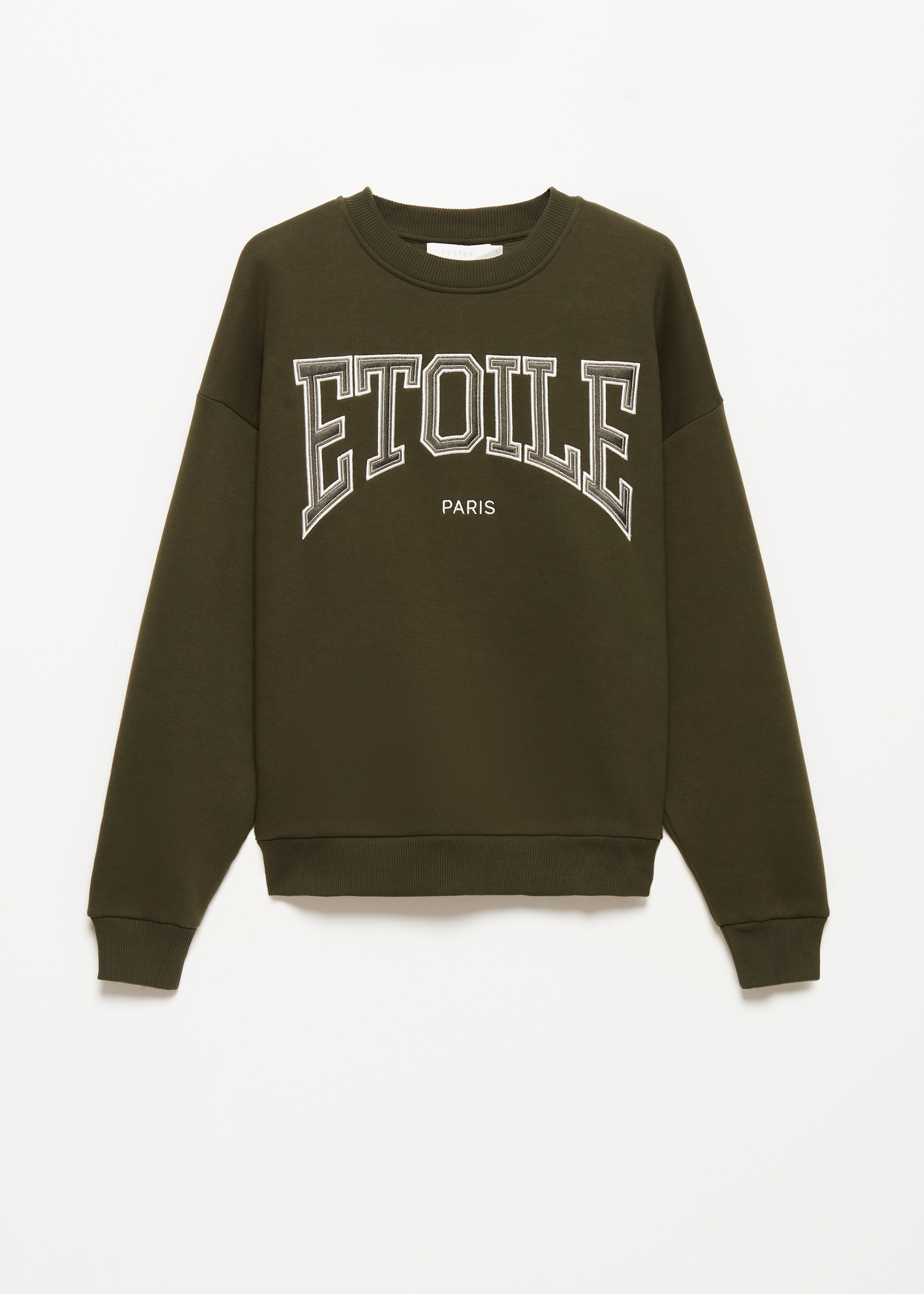 Sweater met applicatie etoile