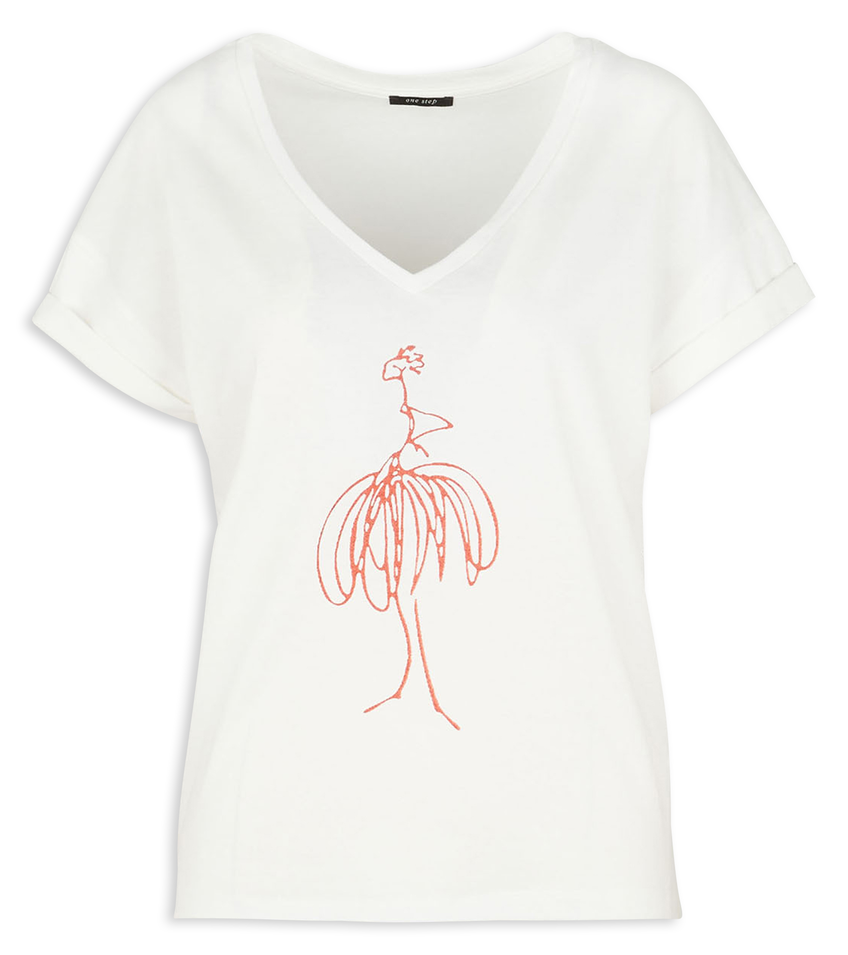 MUM - Tee-shirt sérigraphié en coton | Blanc