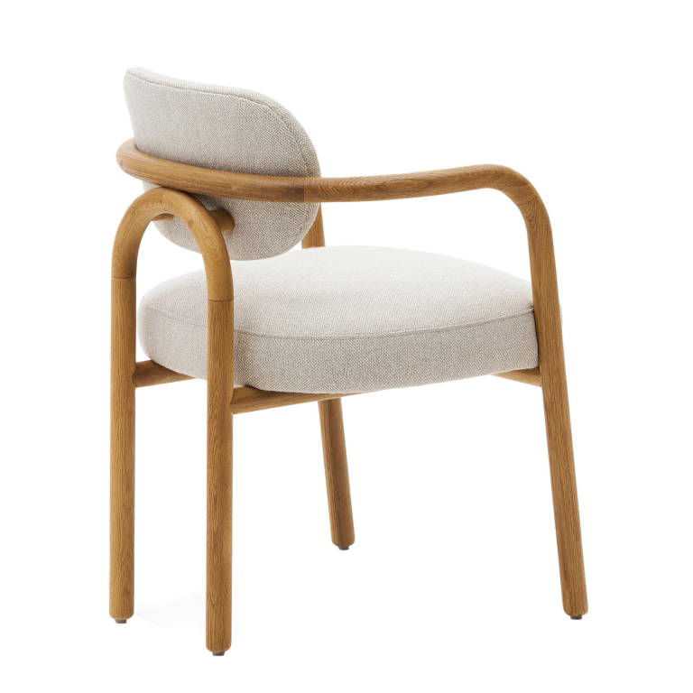 Kave Home Melqui eetkamerstoel beige