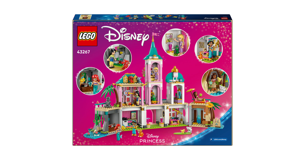 LEGODisney - Prinsessenkasteel en koninklijke huisdieren Constructiespeelgoed  (43267)