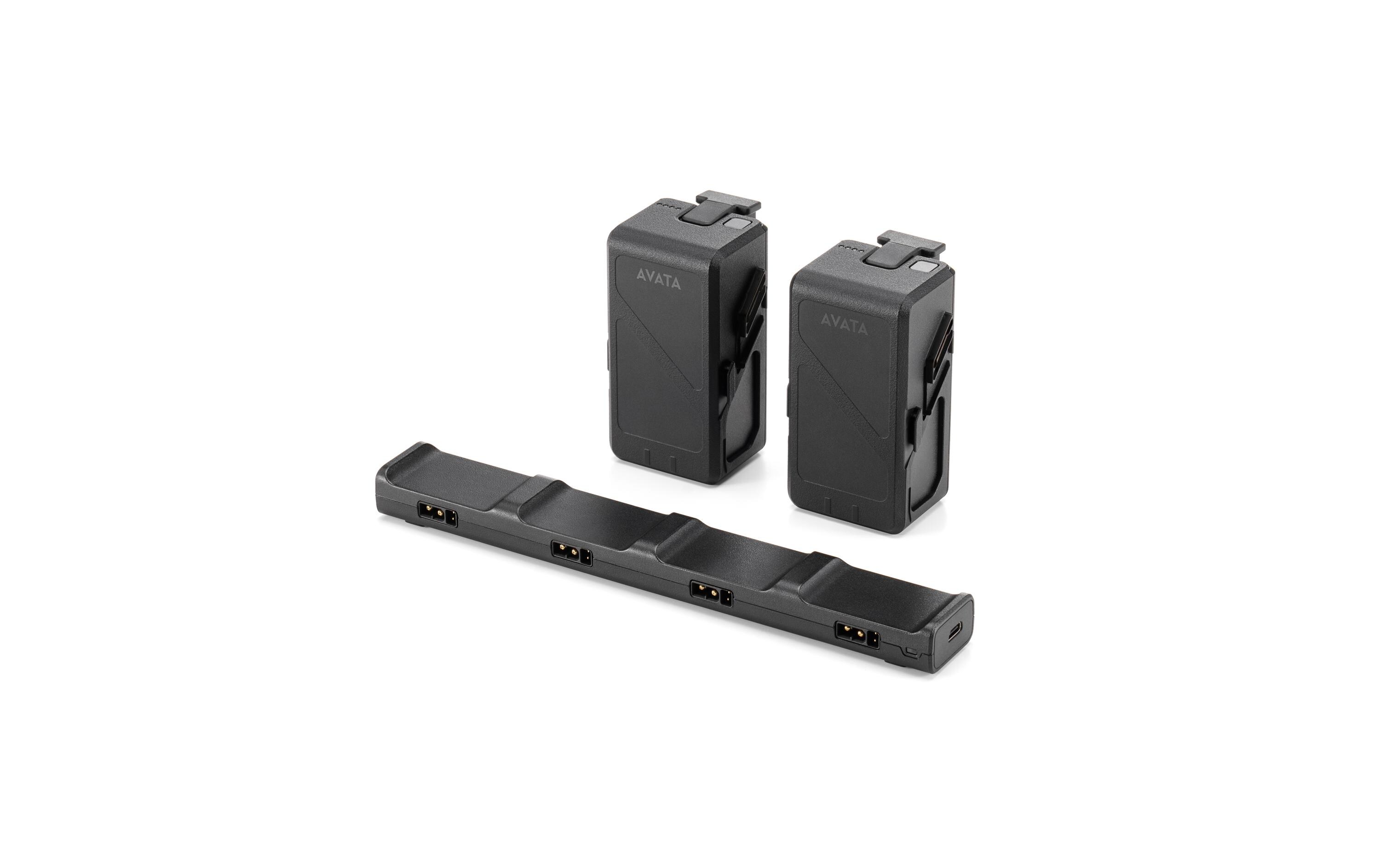 Fly More Kit Avata mit 2 Akkus<br>Ladegerät-Hub & 2x Intelligent Flight Battery zu DJI Avata