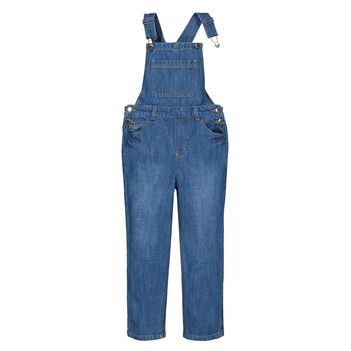COLEÇÕES LA REDOUTE<br>Salopete em jeans