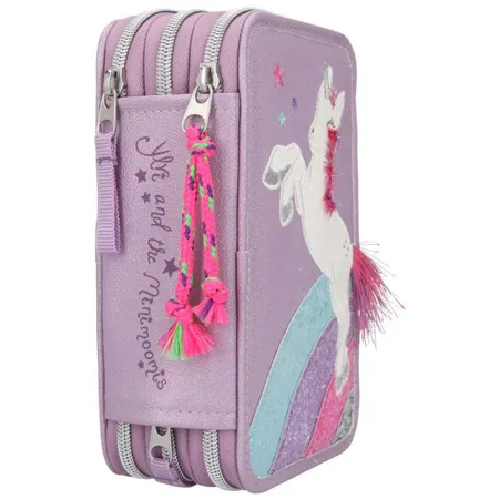 Depesche Ylvi & the Minimoomis 3-Fach Federtasche Glitter Naya