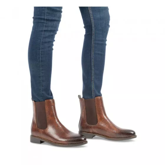 Bottines COGNAC MERRY SCOTT