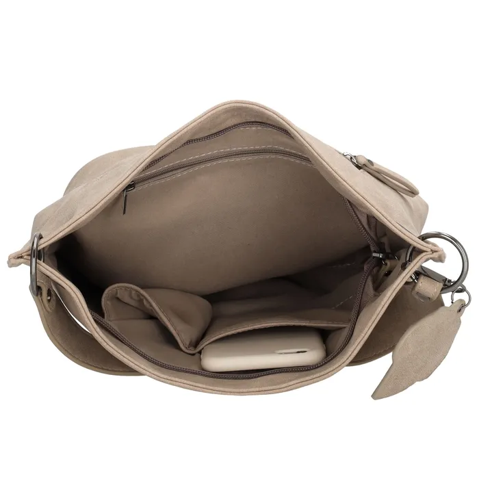 Beagles La Rambla Shopper Hobo Lichttaupe
