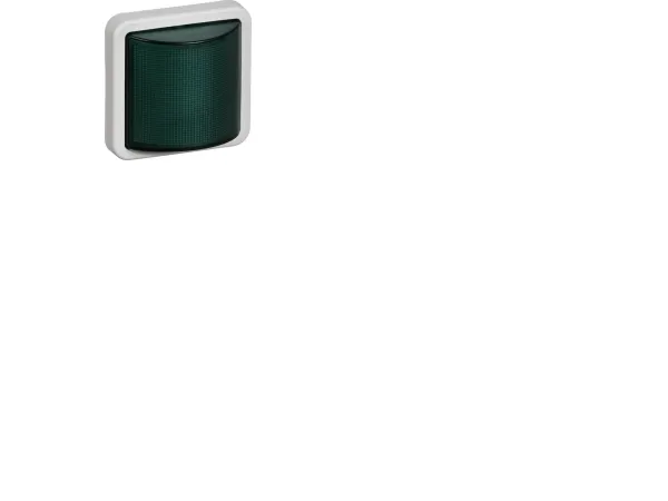 OPUS 74 indsats signallampe LED 12 V, konstant/blink, grøn