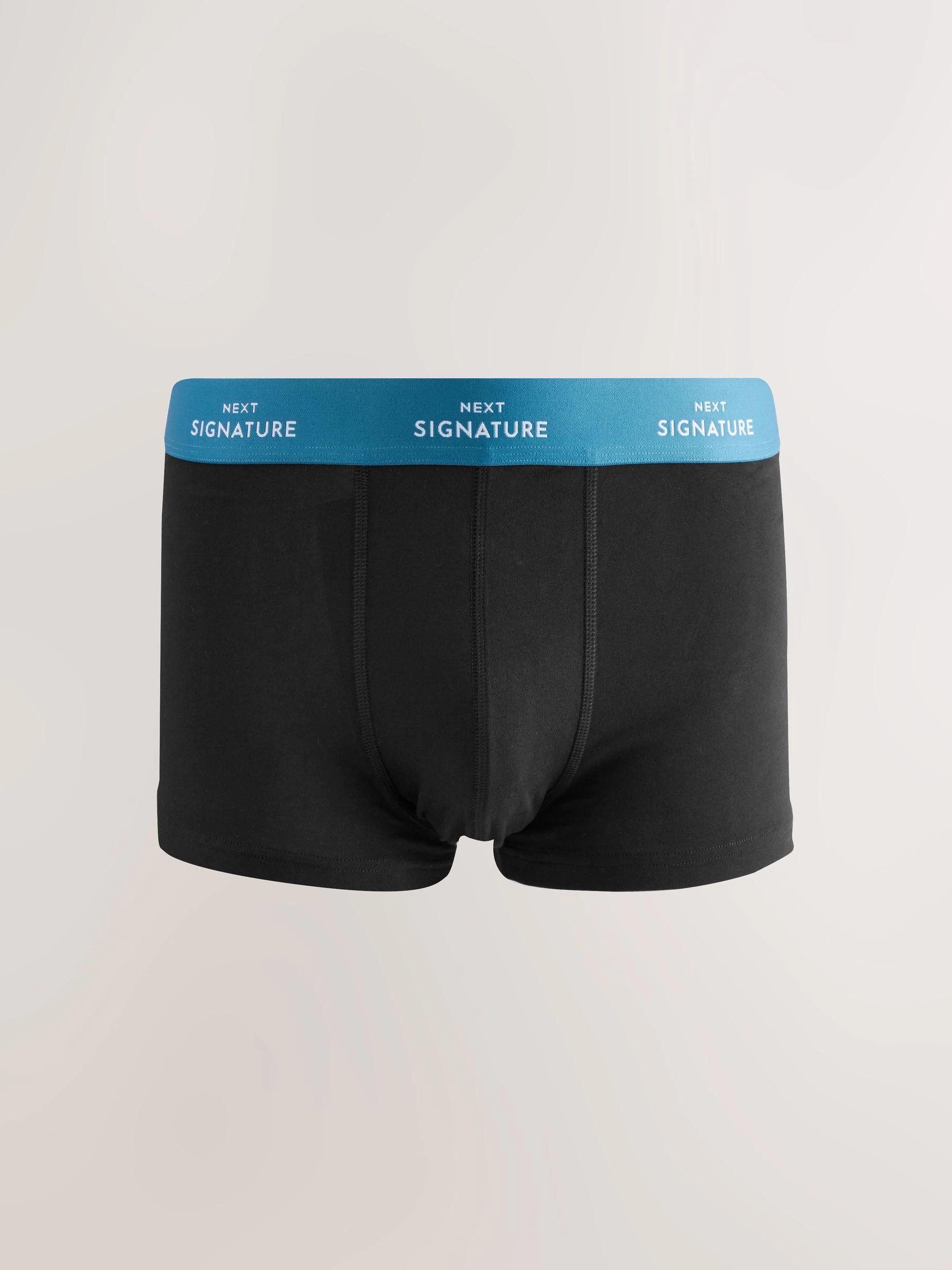 Zwarte blauwe taillebanden - Motionflex Signature hipster boxers