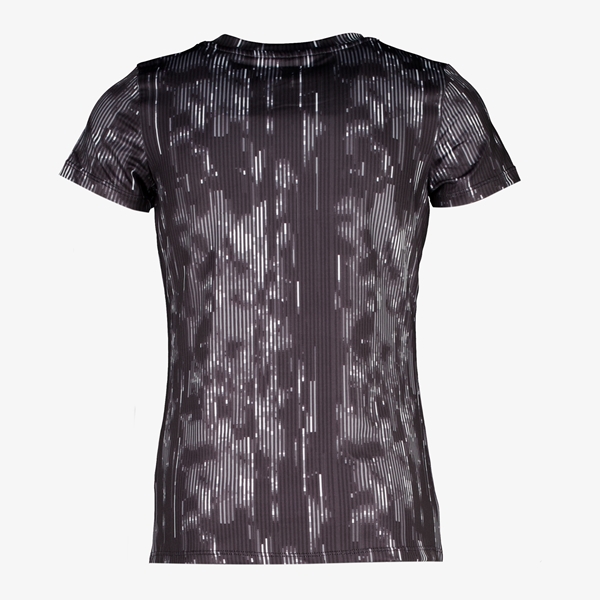 Osaga meisjes sport T-shirt zwart/grijs