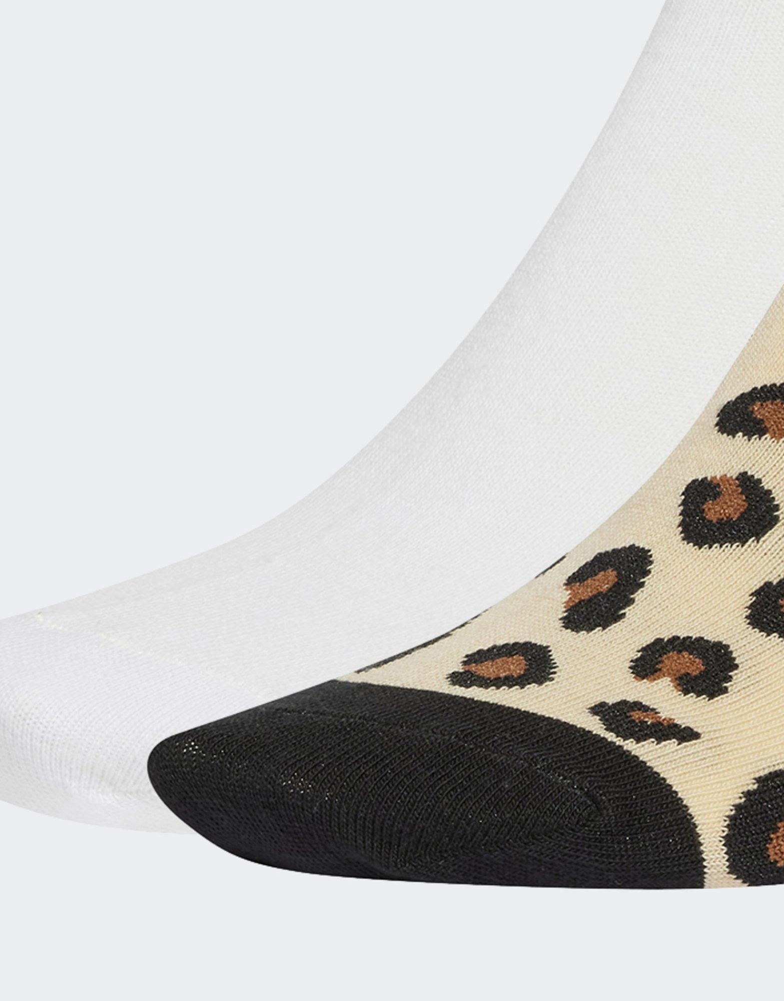 adidas Chaussettes Leopard mi-mollet (2 paires)