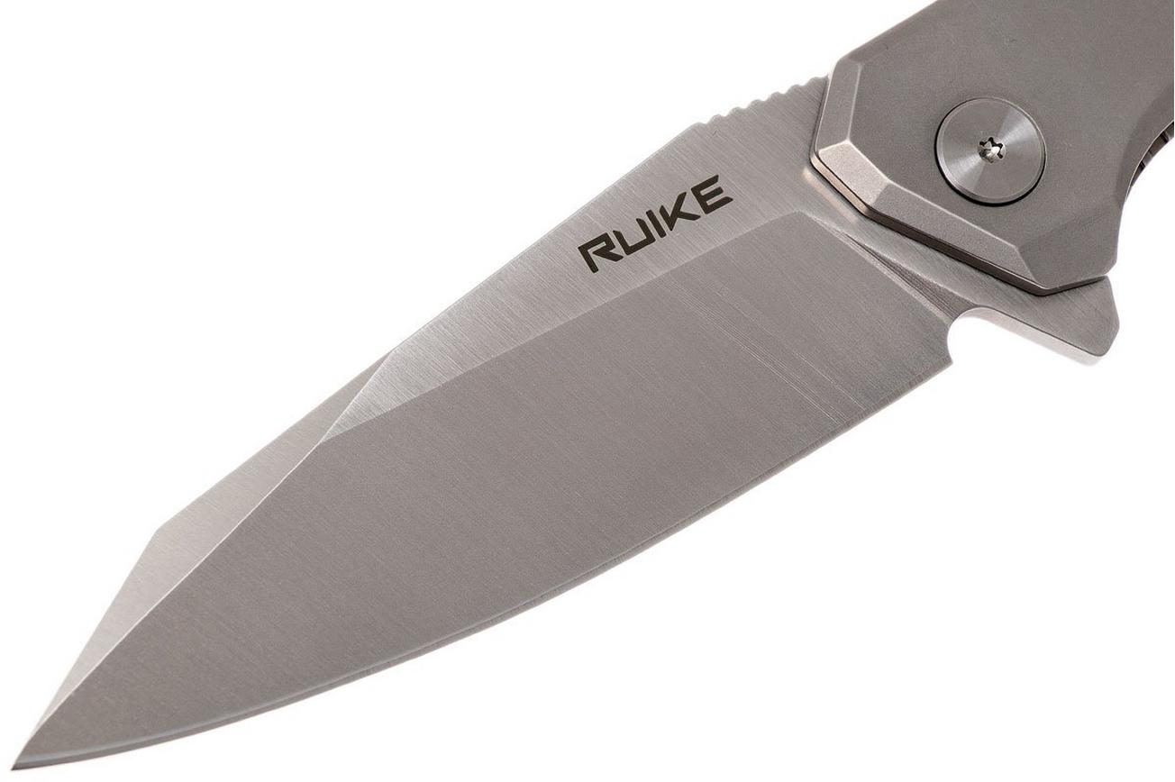 Ruike P135-SF zakmes, Stonewashed finish