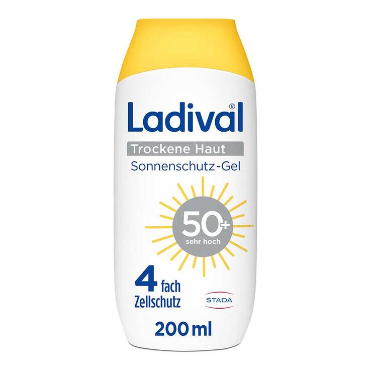 Ladival trockene Haut Sonnenschutz-Lotion LSF 50 + , 200 ml