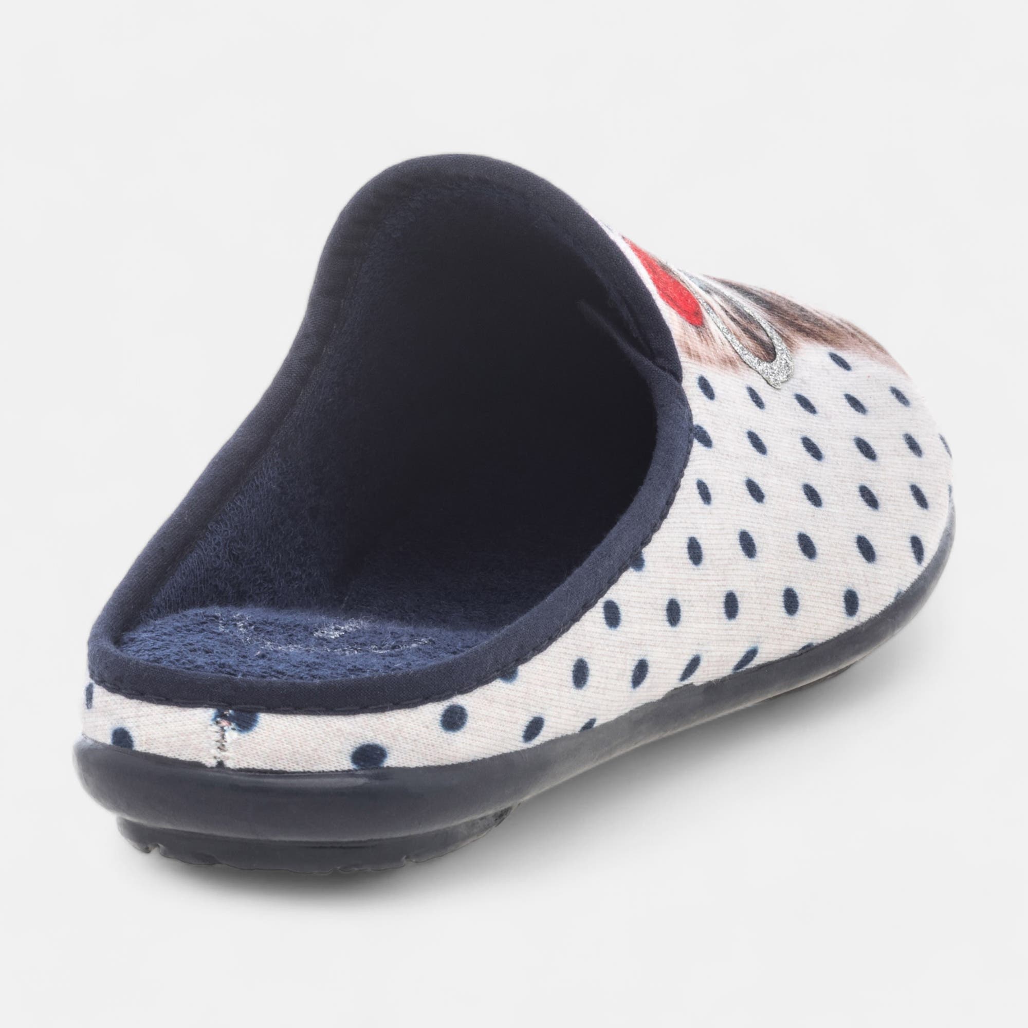 Pantoufles mules Femme gris
