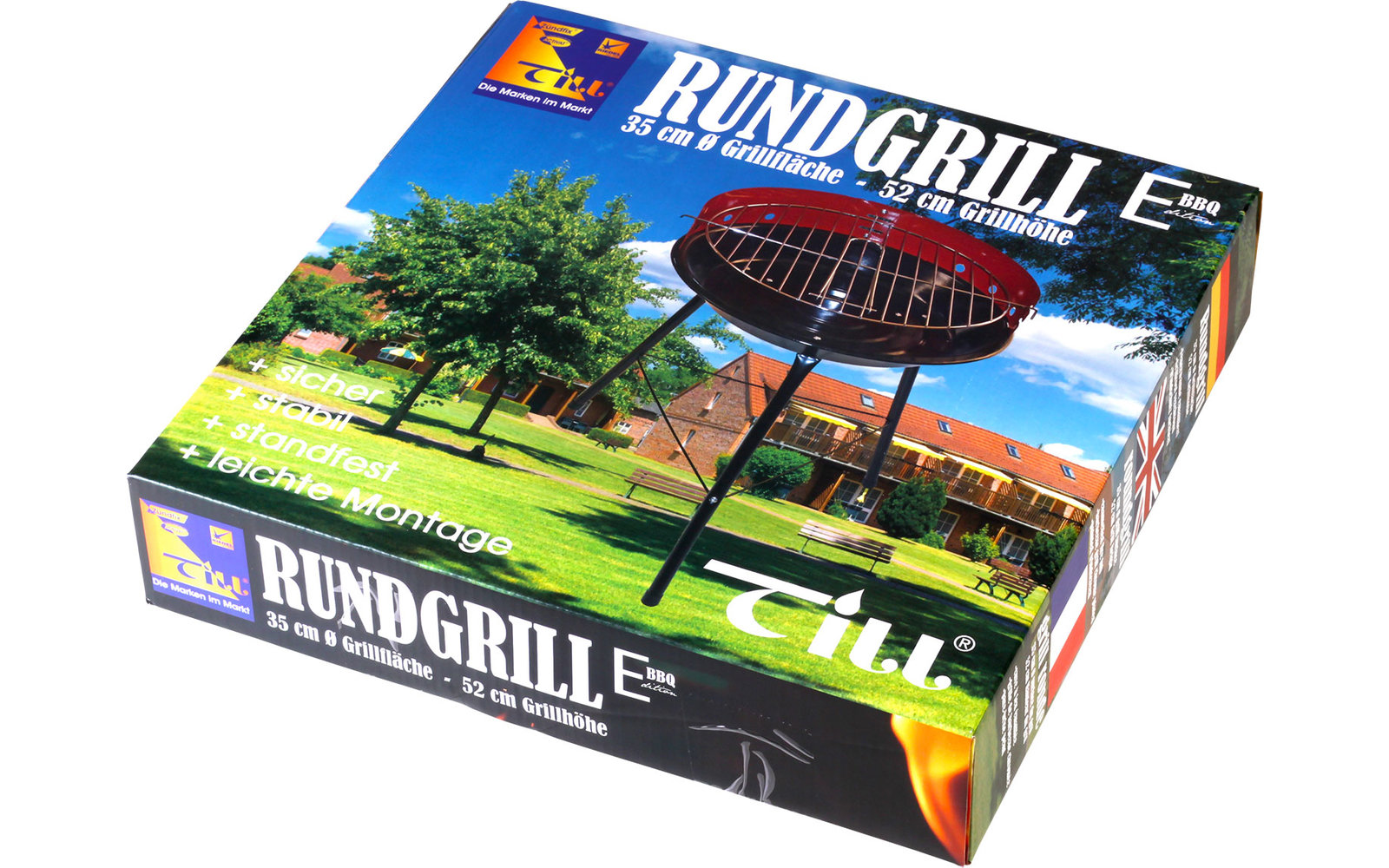 Till Holzkohlegrill / Rundgrill 35 cm