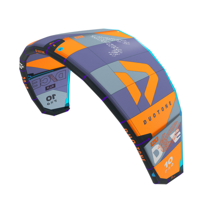 AILE DE KITESURF DUOTONE DICE SLS 2024 BLUE/DARK GREY