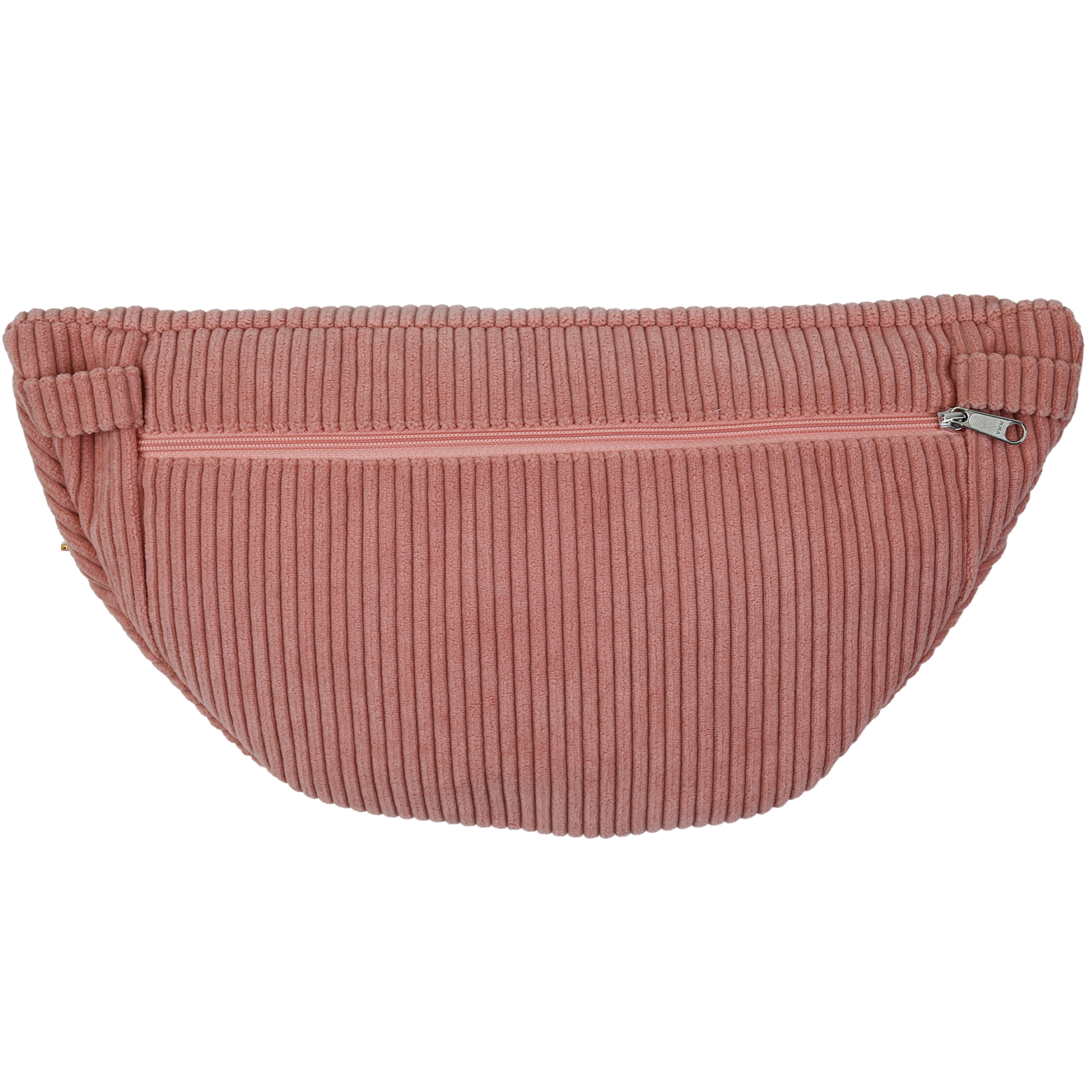 Sac Banane Velours Côtelé Rose Blush