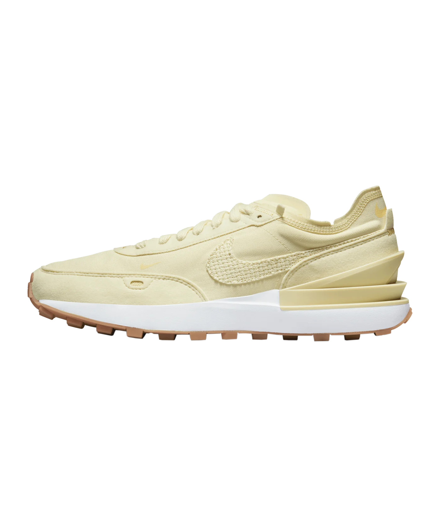 Nike Waffle One Damen Gelb Weiss F101