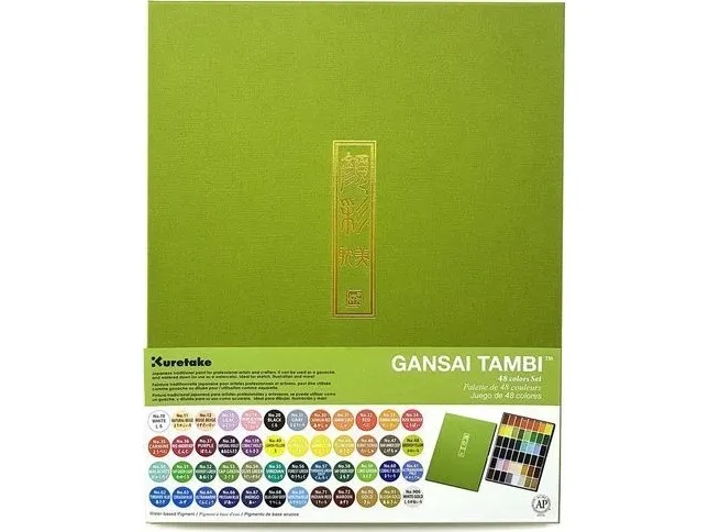 Gansai Tambi Aquarel akvarelfarver, 48 farver