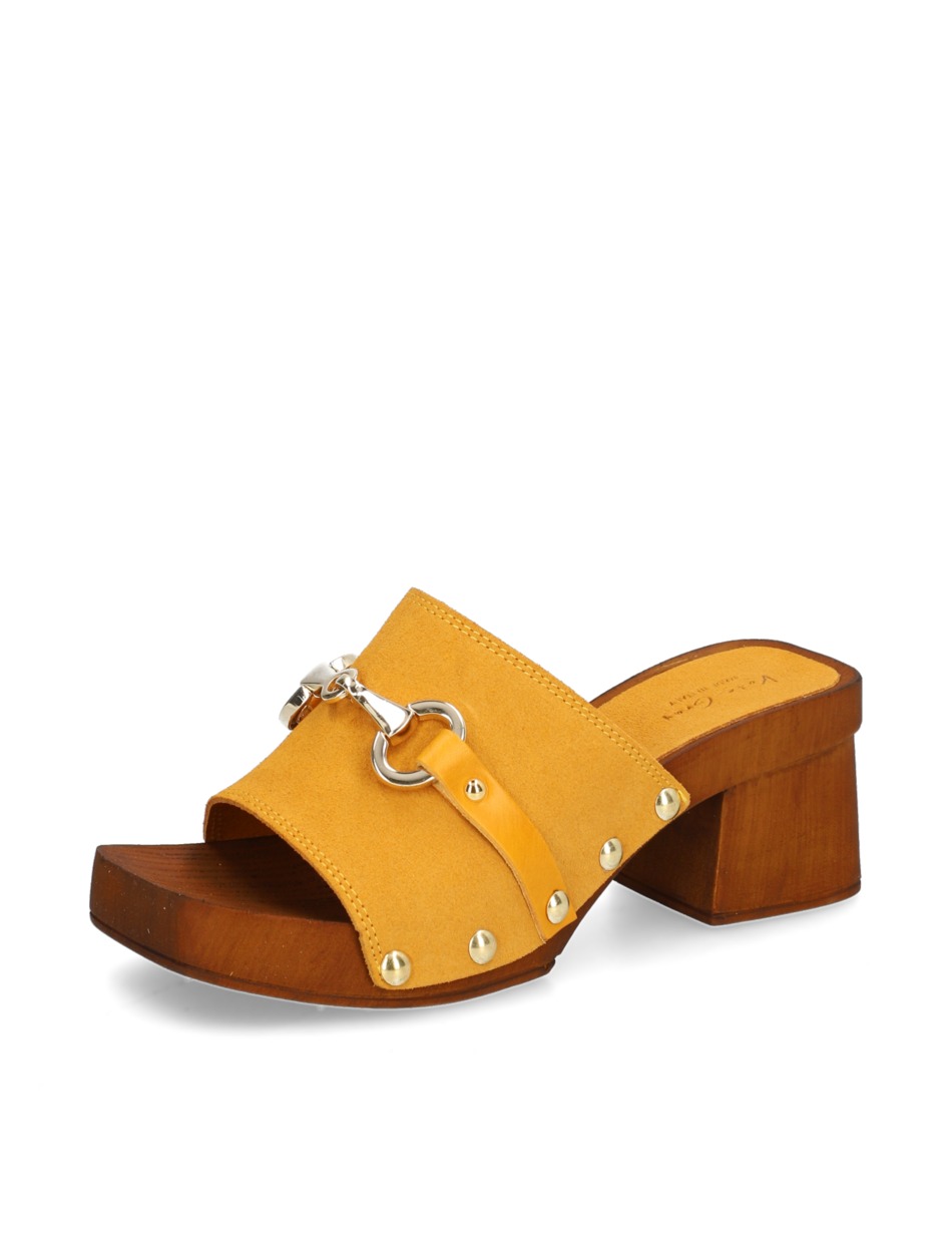 Veloursleder Pantoffel