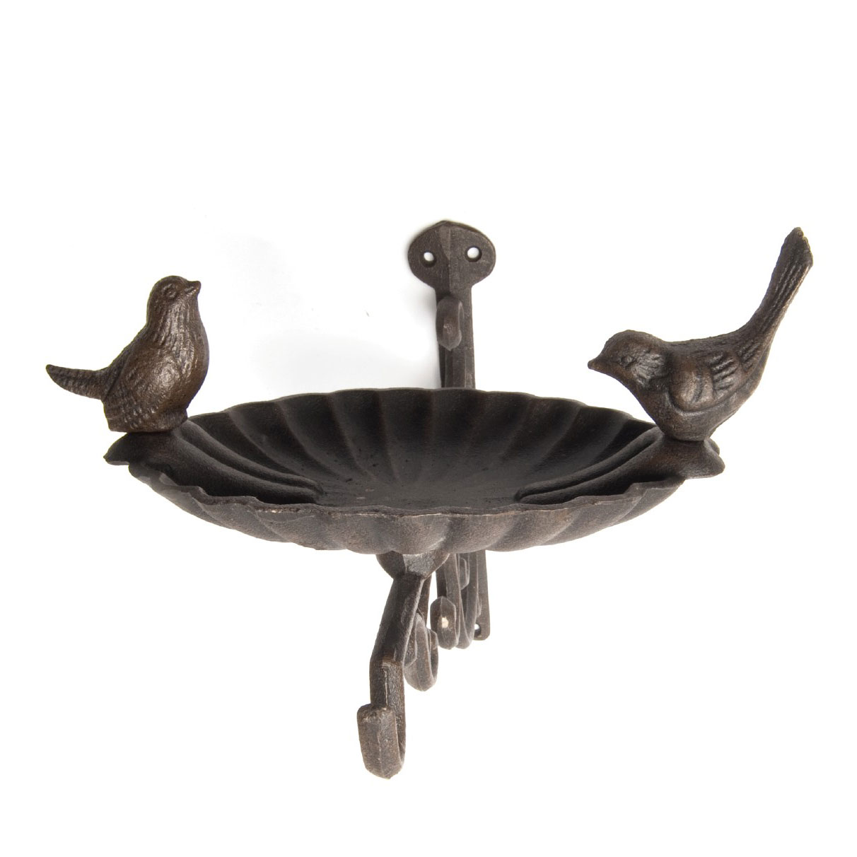 Vogeltränke mit Wandhalter, antik-braun, B 28 cm, H 23 cm günstig bestellen