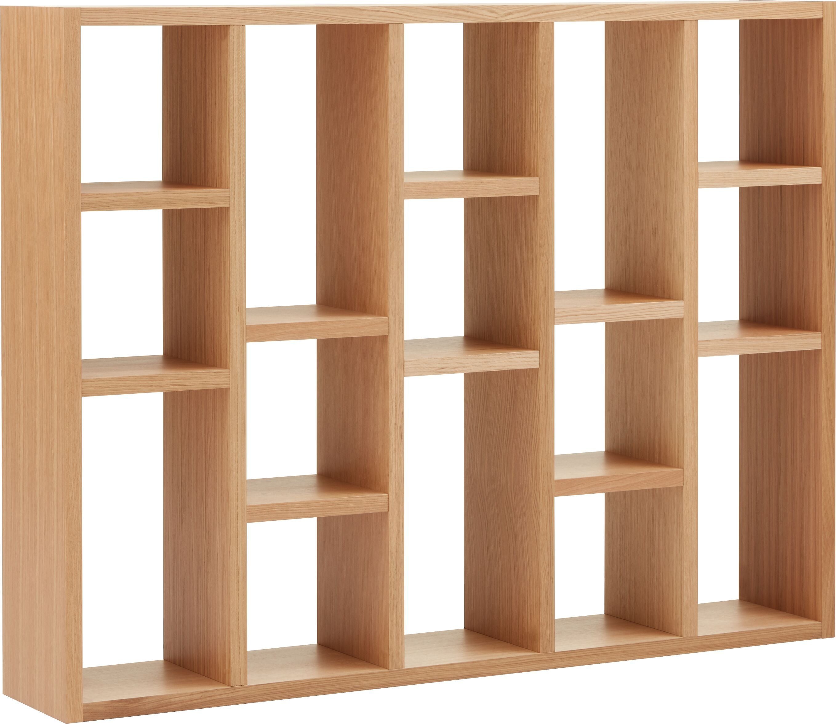 INDUS Regal - Eiche / B: 150.0 cm x T: 34.0 cm x H: 198.0 cm