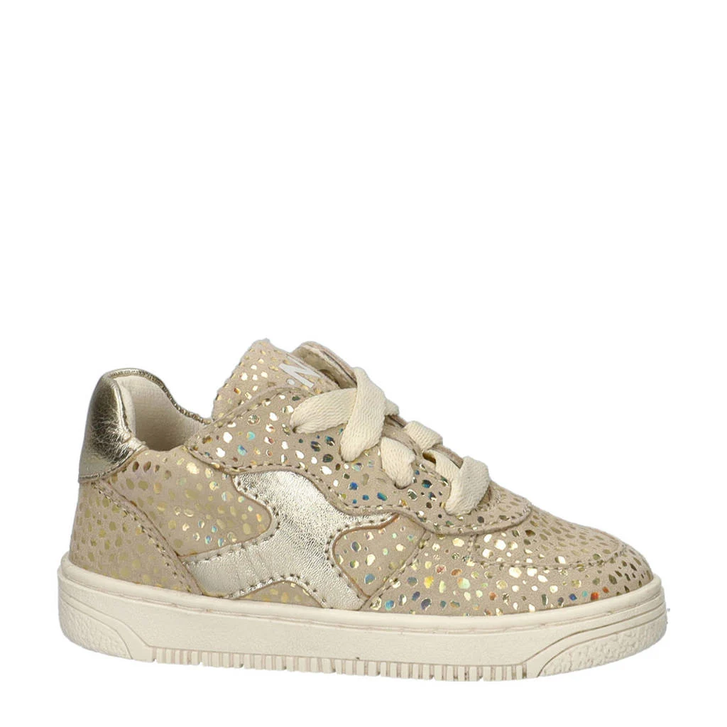 Nelson Kids suède sneakers beige