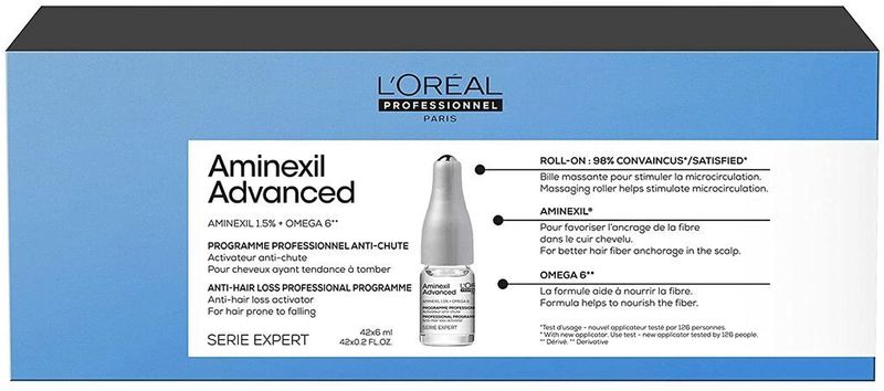 Haargroeimiddel - Aminexil Advanced - Serum - 100ml - Anti-Haaruitval
