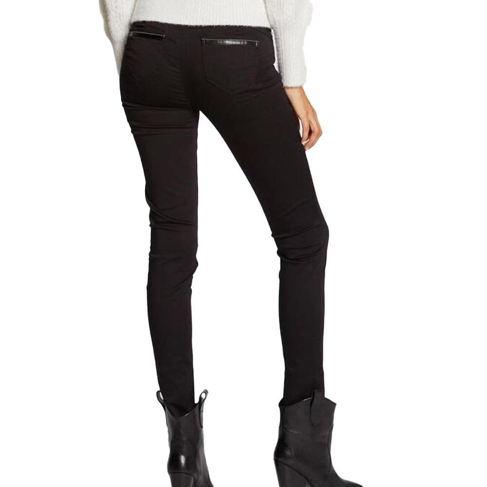Morgan Pantalon Slim Noir Femme Morgan PACO