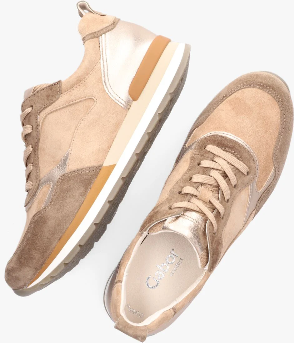 GABOR beige gabor lage sneakers 365