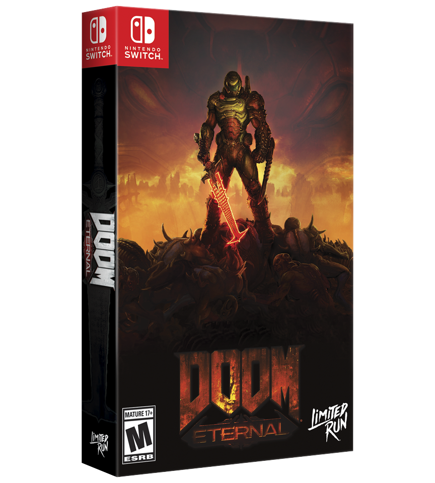 DOOM Eternal - Steelbook Edition (Limited Run Games) (Import)- Nintendo Switch