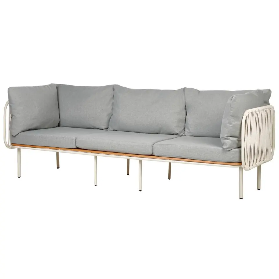 SENISE - Tuinbank - Grijs - Aluminium