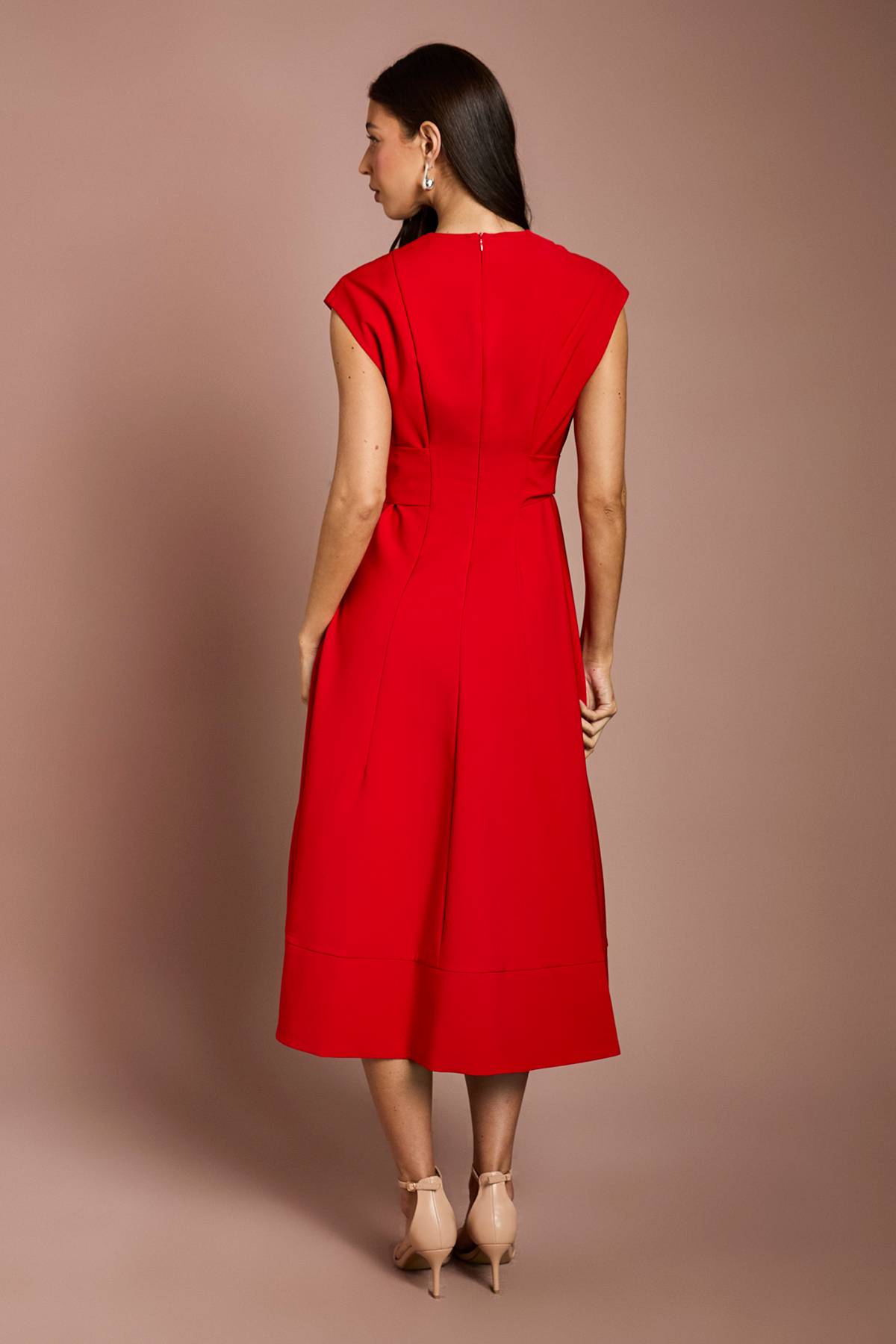 Coast Robe Crêpe à Ceinture